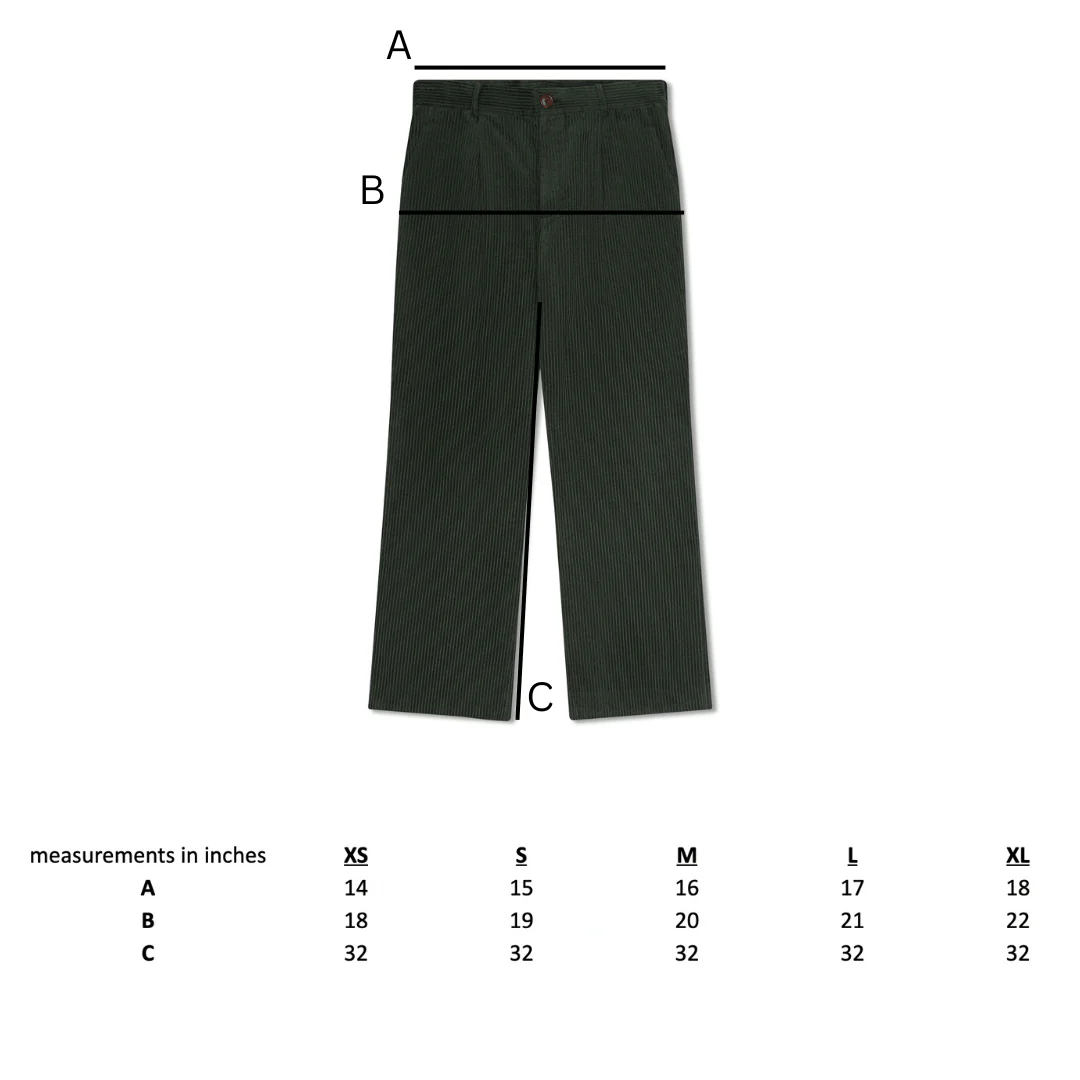 Green Corduroy Pants - Image 4
