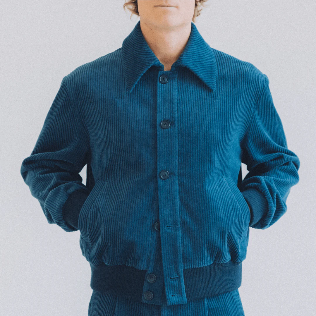 Gold Corduroy Jacket - Image 6