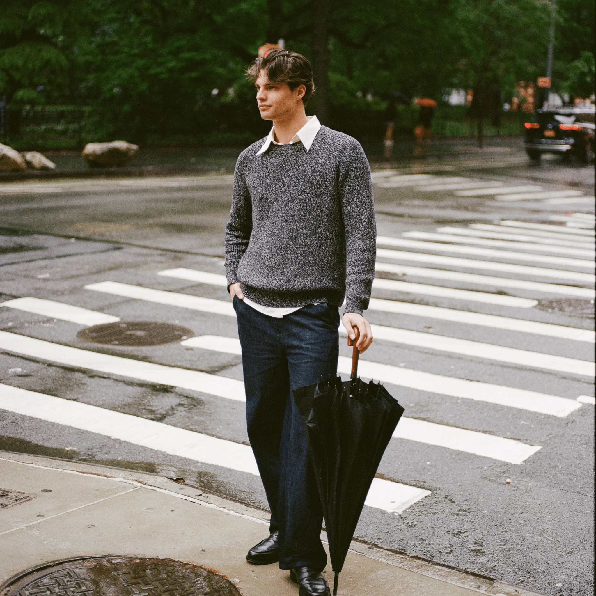 Knit Cotton Sweater - Image 5