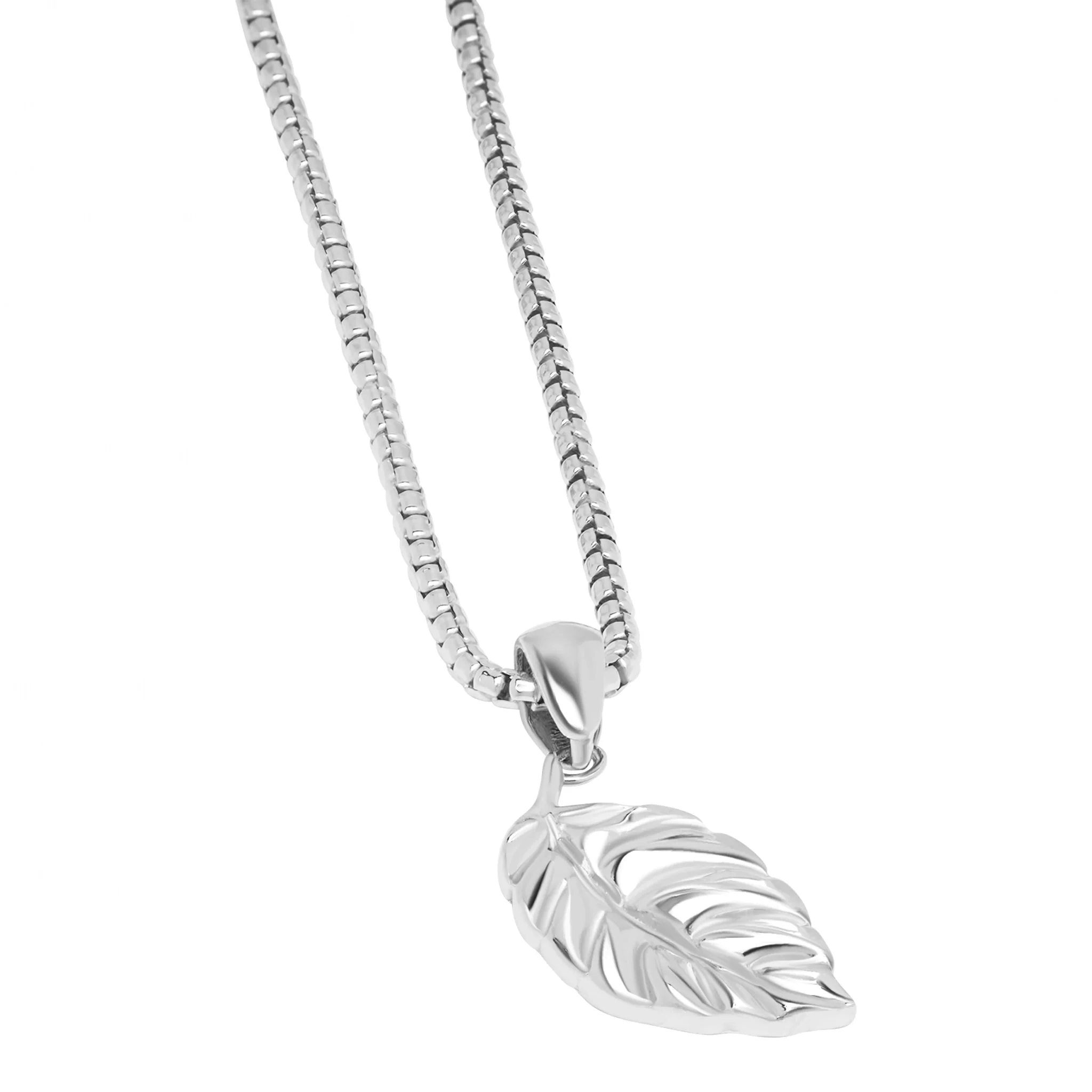 Leaf Pendant + Chain - Image 3