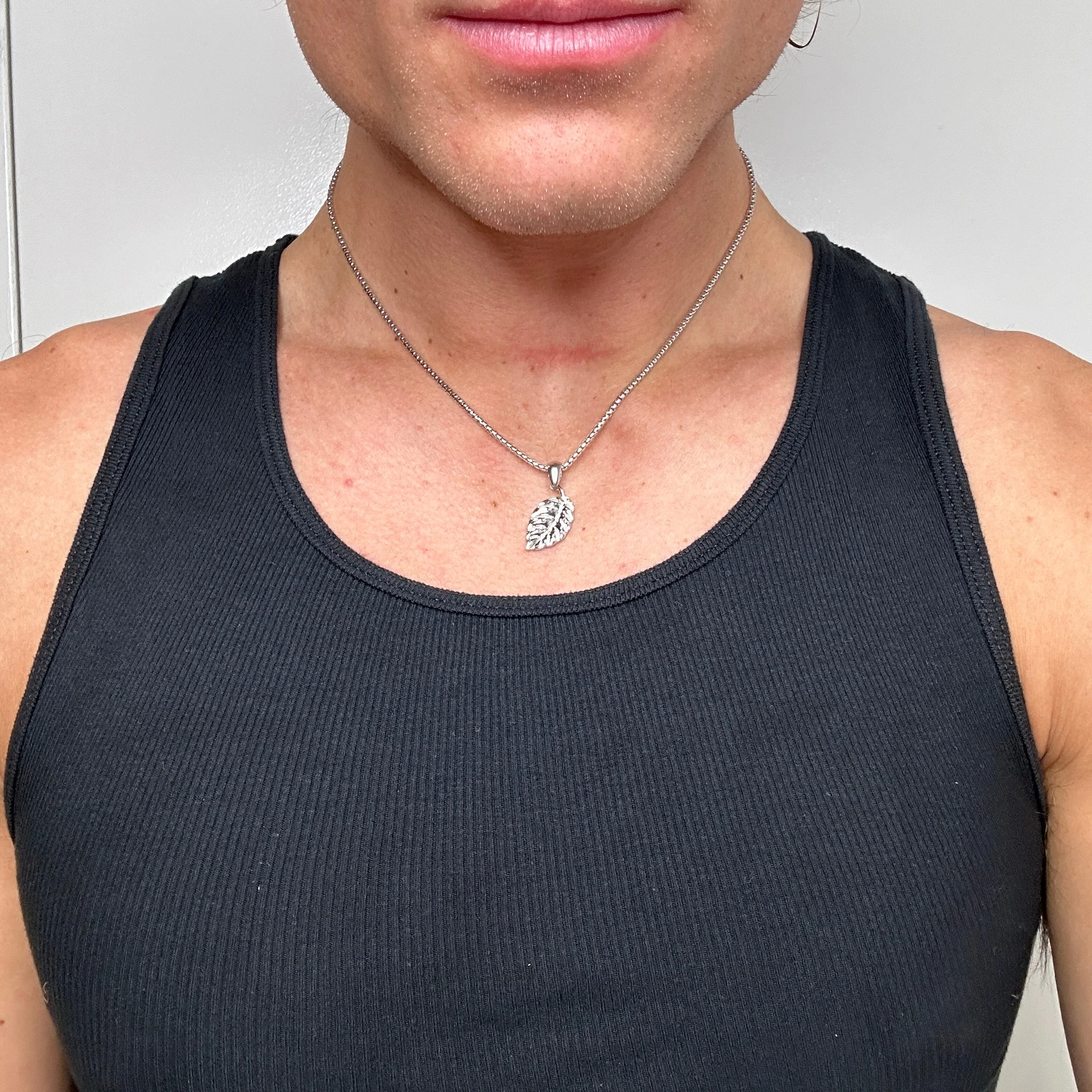 Leaf Pendant + Chain - Image 4