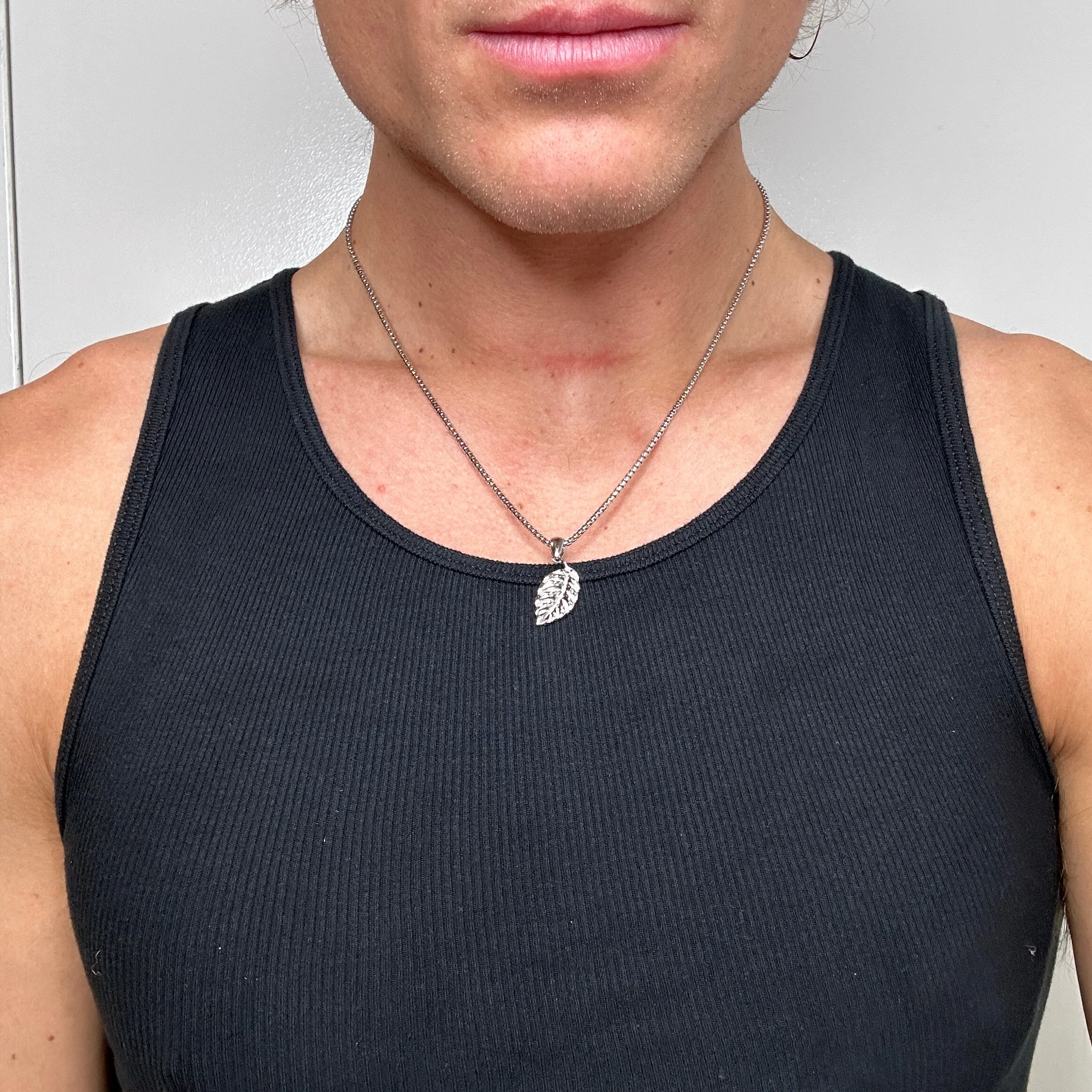 Leaf Pendant + Chain - Image 5