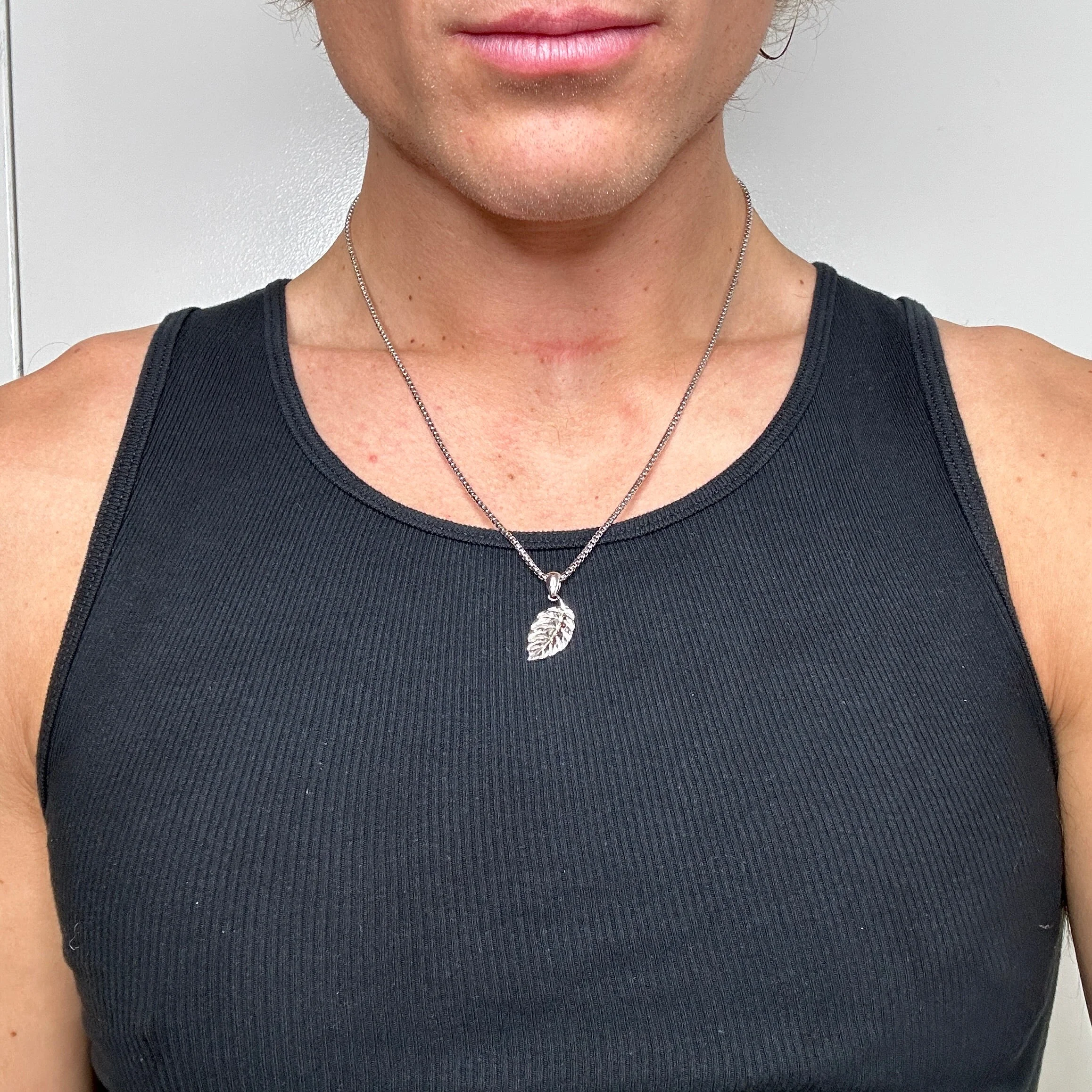 Leaf Pendant + Chain - Image 6
