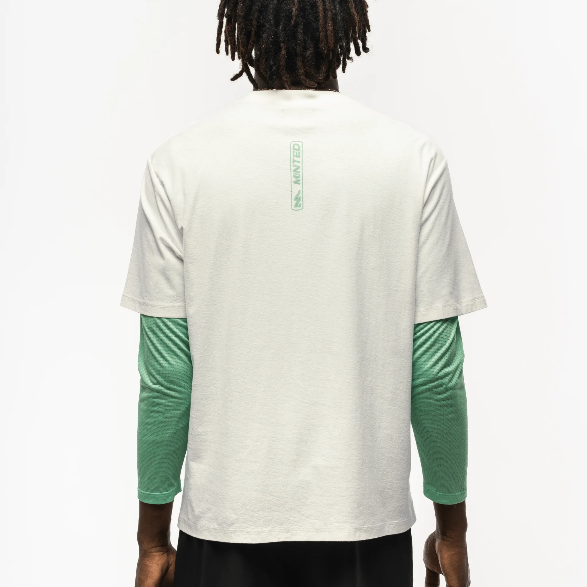 LinoCotton Tee - Menthol - Image 4