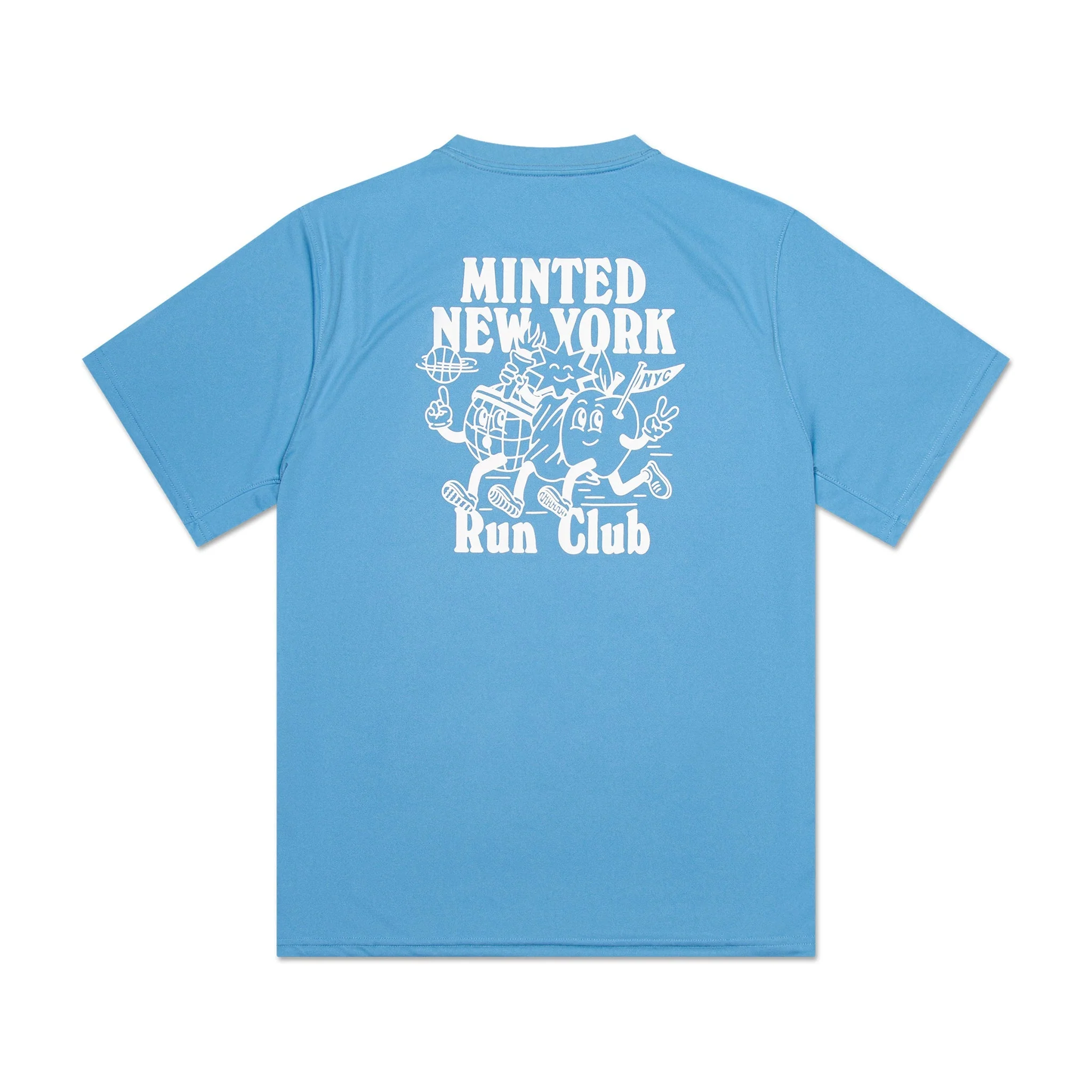 Soft Touch Performance Tee - Blue - Image 2