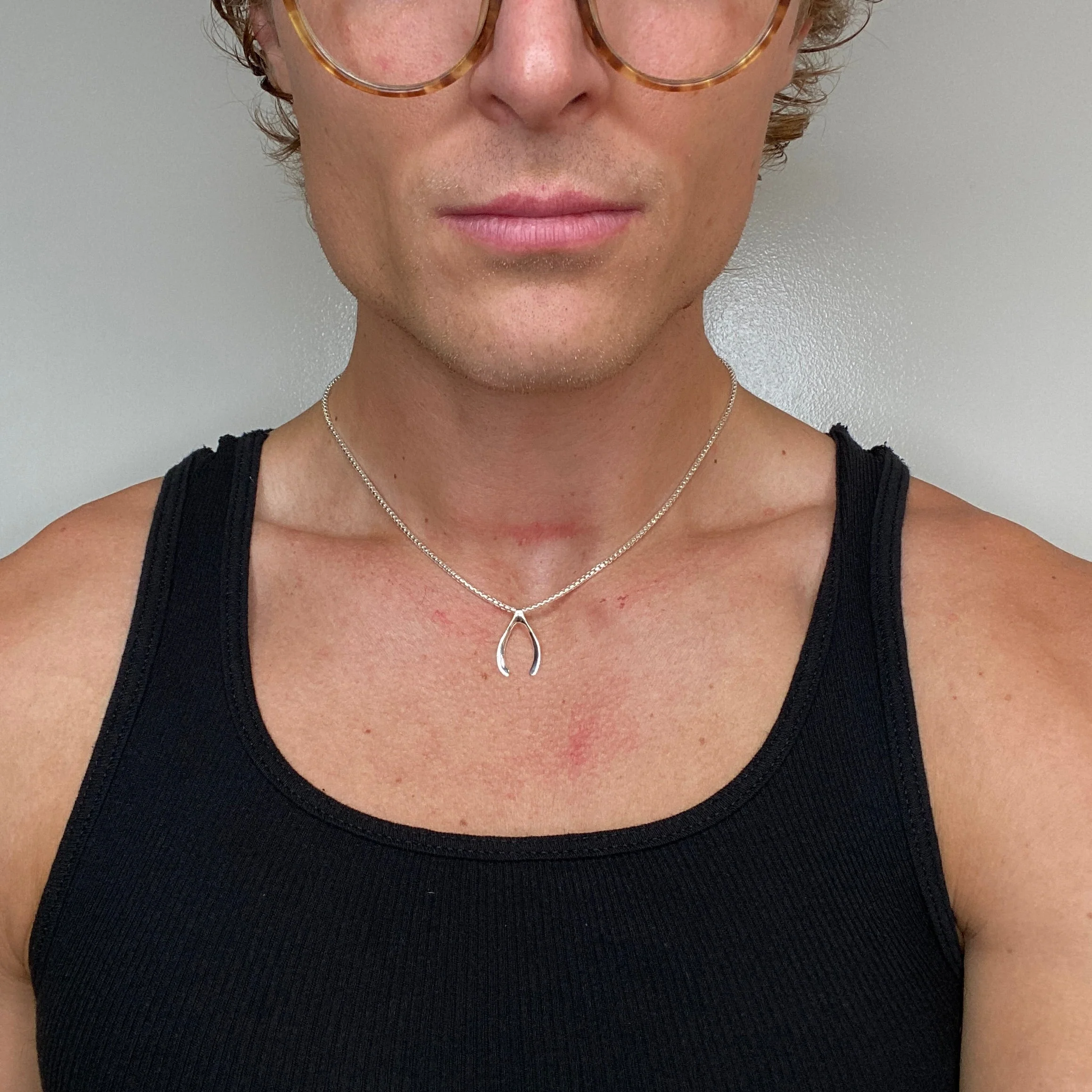 Wishbone Pendant + Chain - Image 4