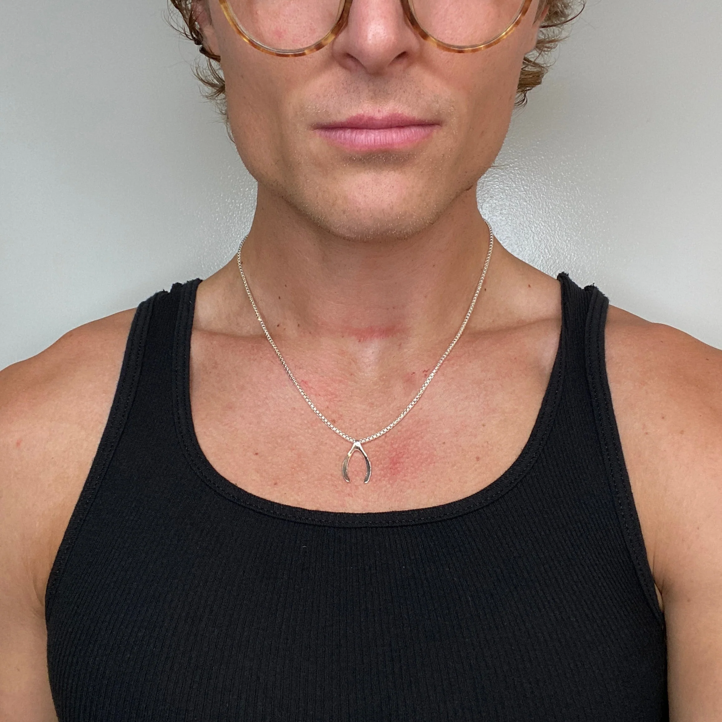 Wishbone Pendant + Chain - Image 5